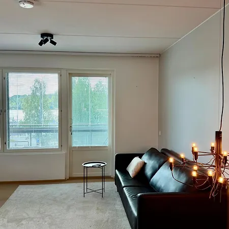 Saunallinen Lutakon Kaksio Jaervinaekymin